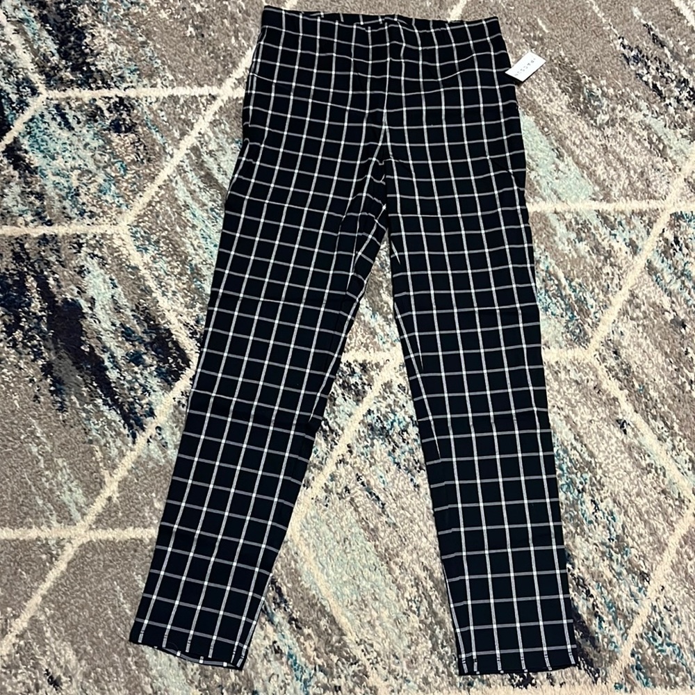 PacSun black print pants Rayon/Nylon material.  Brand new with tags.